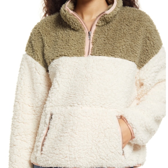 Thread & Supply Color Block Fleece - Picture 1 of 1